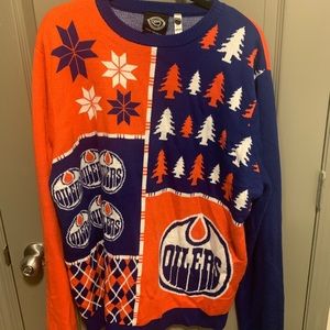 Edmonton Oilers Ugly Christmas Sweater
